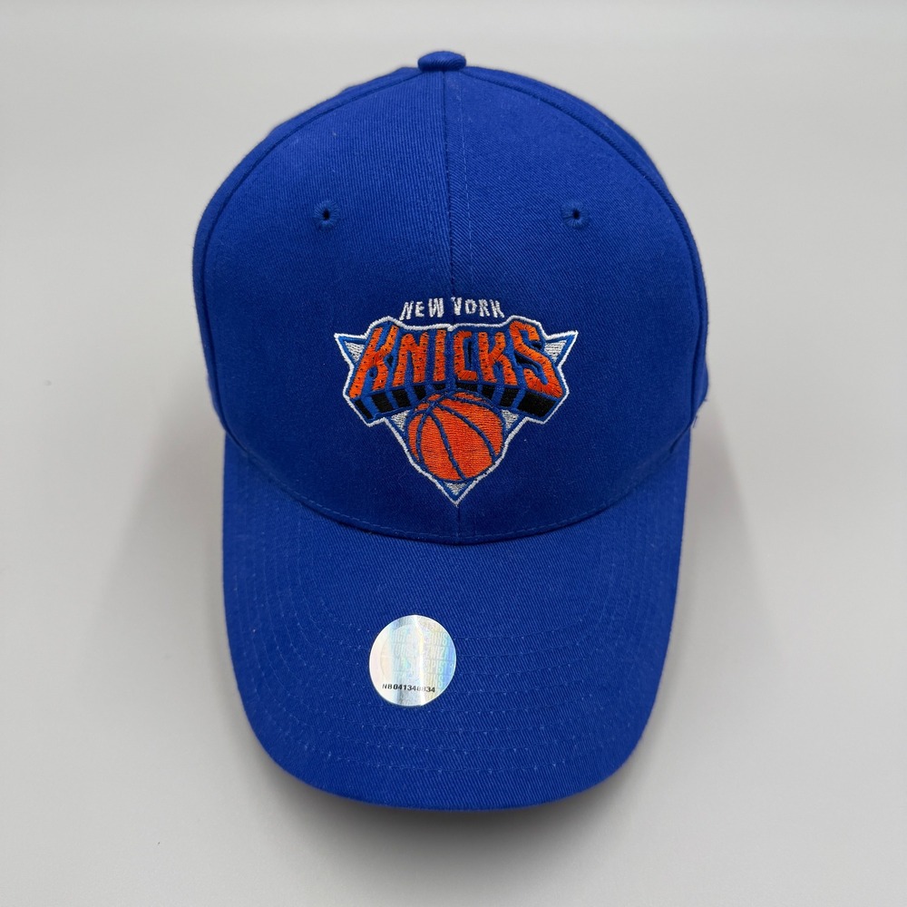 Vintage New York Knicks Hat Blue Lightwear Fiber Optic LED Logo BaseballCap